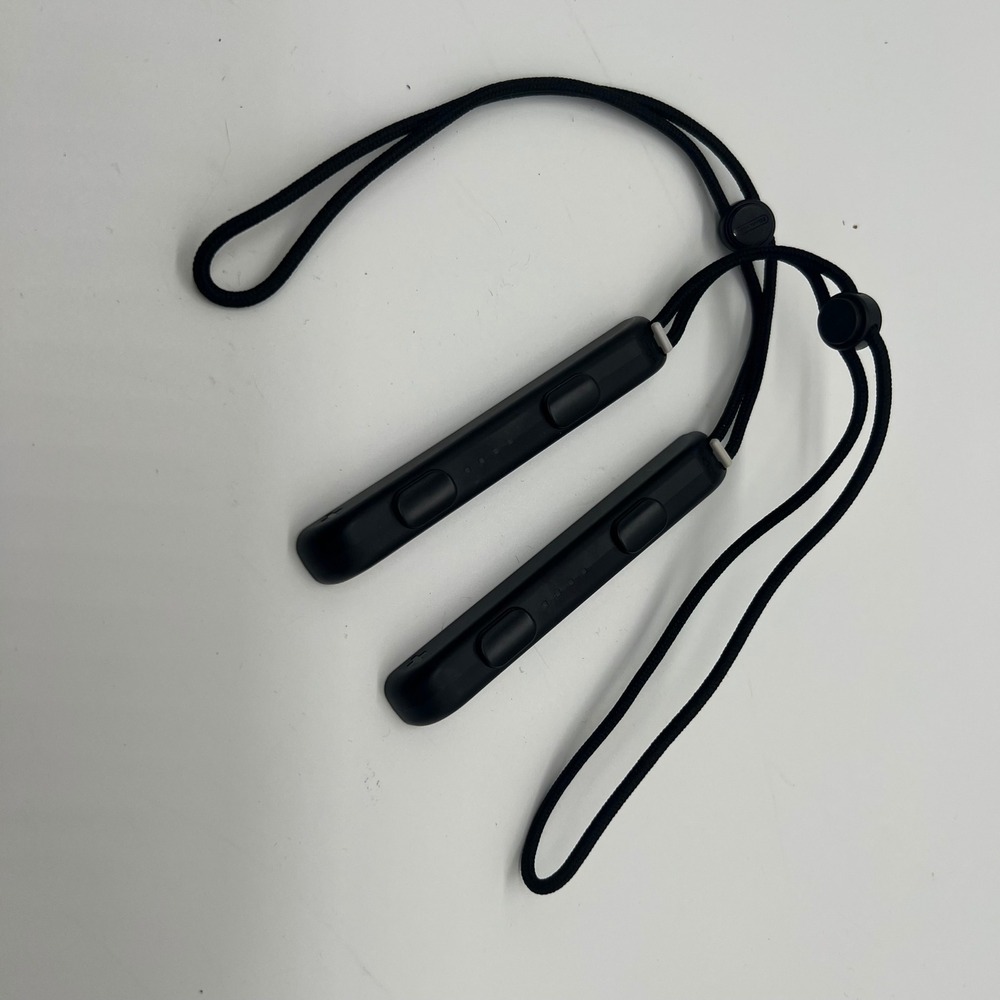 Nintendo Switch Joy-Con Wrist Straps Pair Black Model HAC-014 Accessory